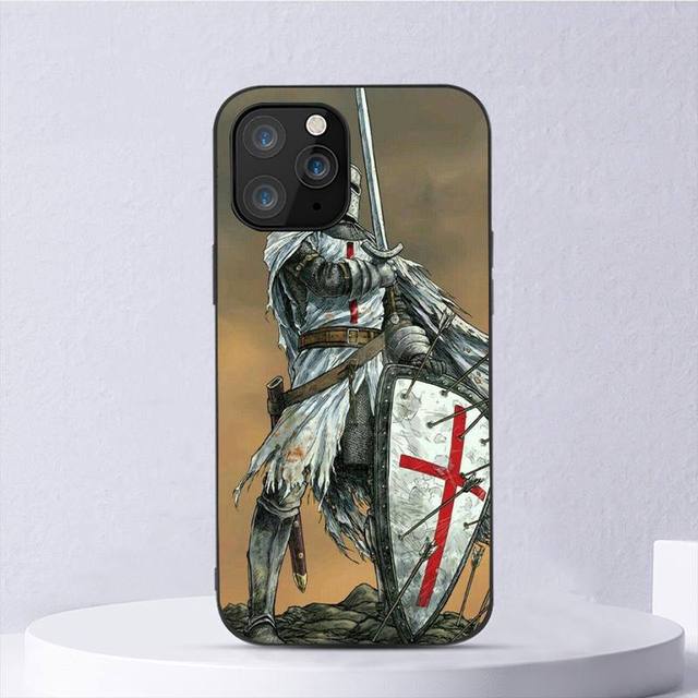 

Чохол для телефону Knights Templar для Iphone 11 12 Mini 13 14 Pro Xs Max X 8 7 6s Plus 5 Se Xr Shell iPhone14ProMax