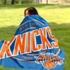 New York Knicks Sports Style Flannel Fleece Blanket Cozy Warm Throw Blanket For Couch Bed Travel All Season Use