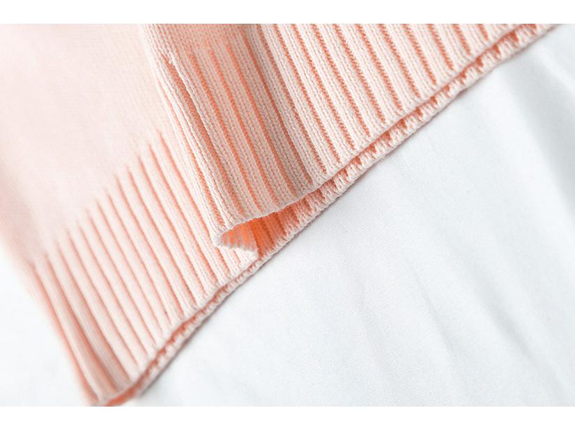Chaleco Japonés de Punto con Cuello en V de 21 Colores: Prendas de punto Otoño/Invierno