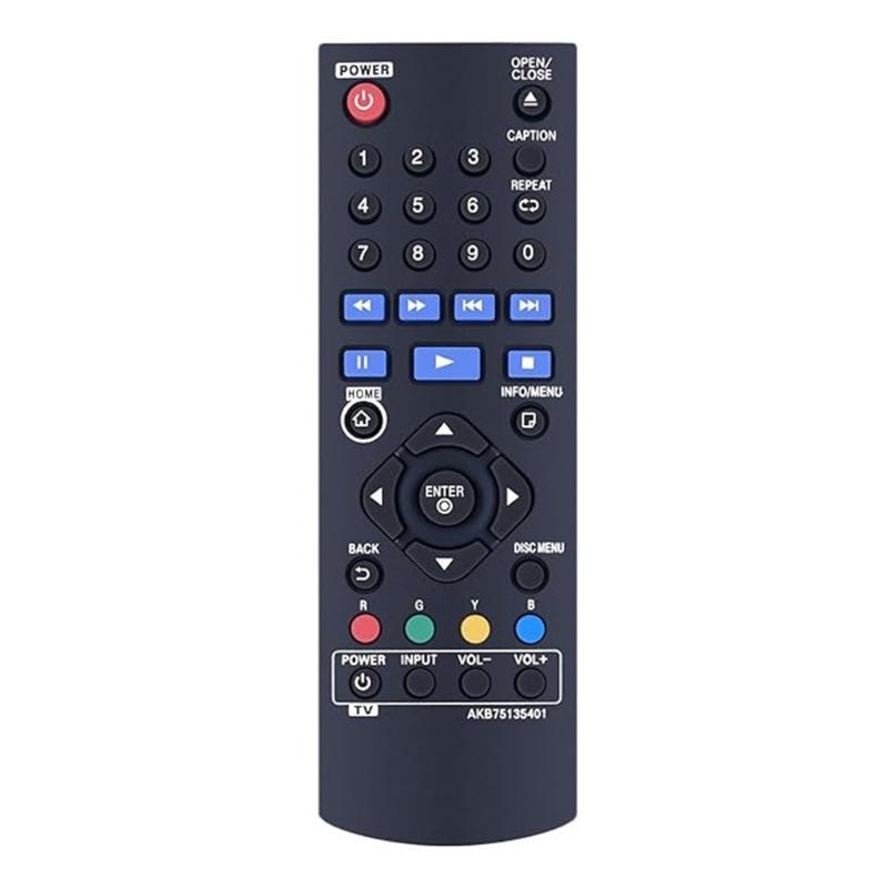 

Remote Replacement AKB75135401 for Blu ray Players UBK80 UP870 UP875 BPM35 BP340 BPM25 BP135 and More Easy to Use 1