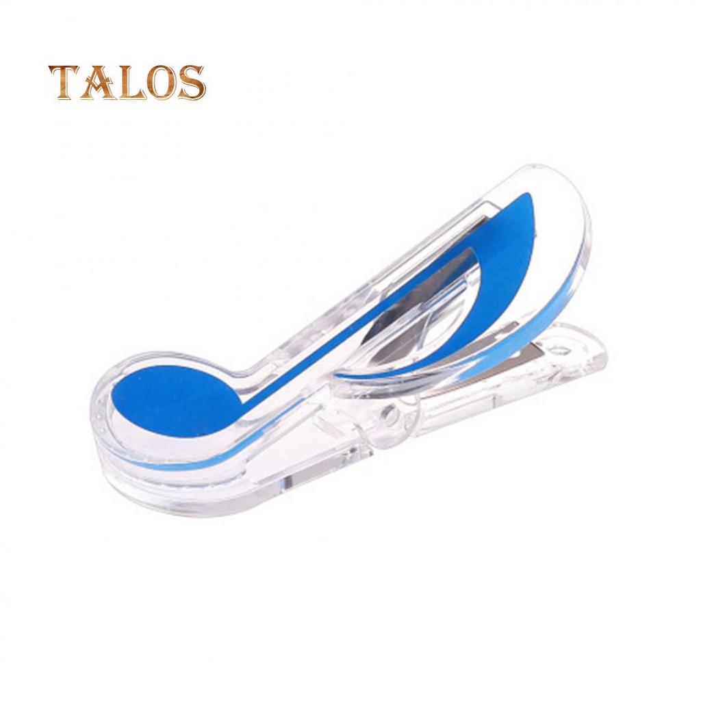 Lovely Plastic Music Book Page Musical Note Shape Clip Treble Clef Bookmark Musical Instruments