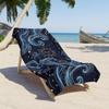 Boho Floral Microfiber Beach Towel Quick Dry Lightweight Oversized Absorbent Towels for Travel Beach Towel for Vacation Camping