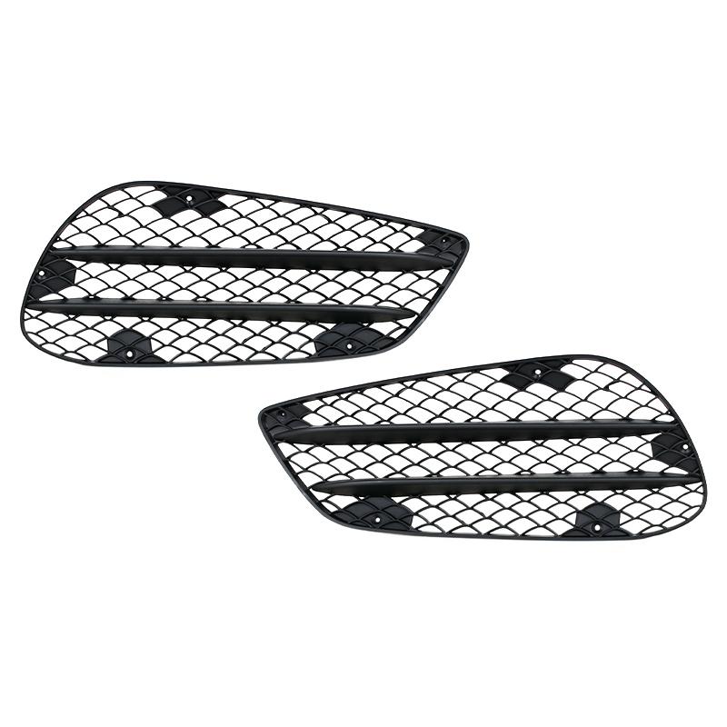 

Car Accessories For Mercedes Benz E Class W212 E63 AMG 2013-2015 Fog Lamp Frame Honeycomb Grid Trim Cover Front Bumper Grille