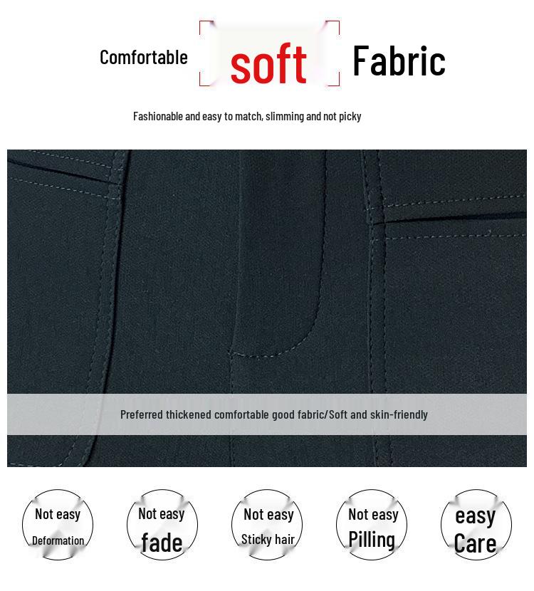 2024 New Women's High-Waisted Black Slimming Shorts: Petite Autumn/Winter Elastic Boot Shorts