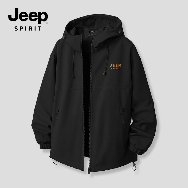 Мужская уличная ветрозащитная водонепроницаемая куртка в стиле ретро JEEP SPIRIT XL