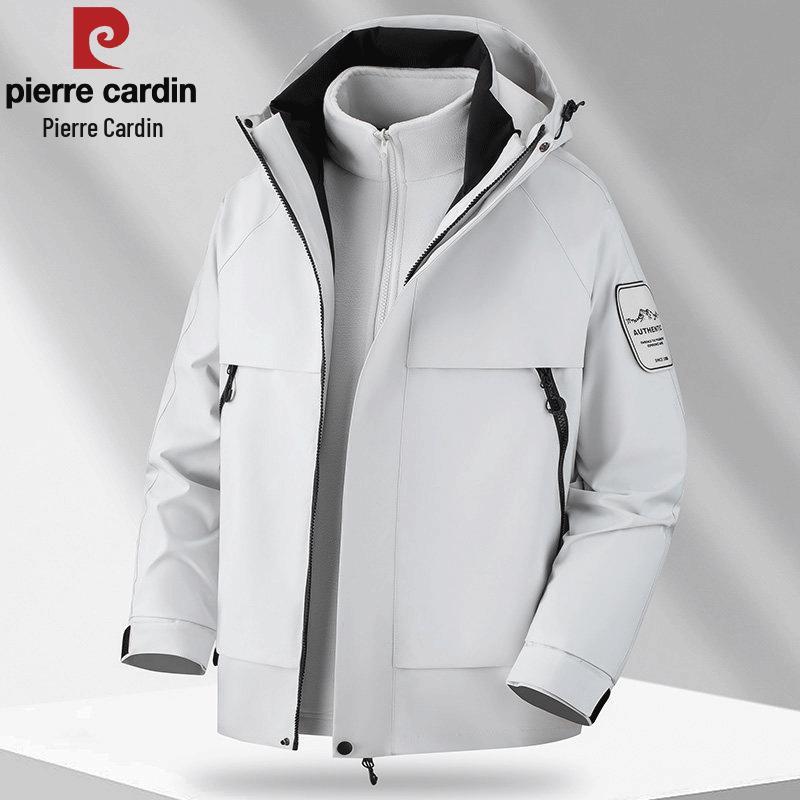 Pierre Cardin Men's 3-in-1 Fleece-Lined Outdoor Jacket