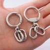 2 PCS Connector Clasps Metal Swivel Clasp Clips Spring Ring Hook Rings Lobster Claw Clasp Clasps Keys Management