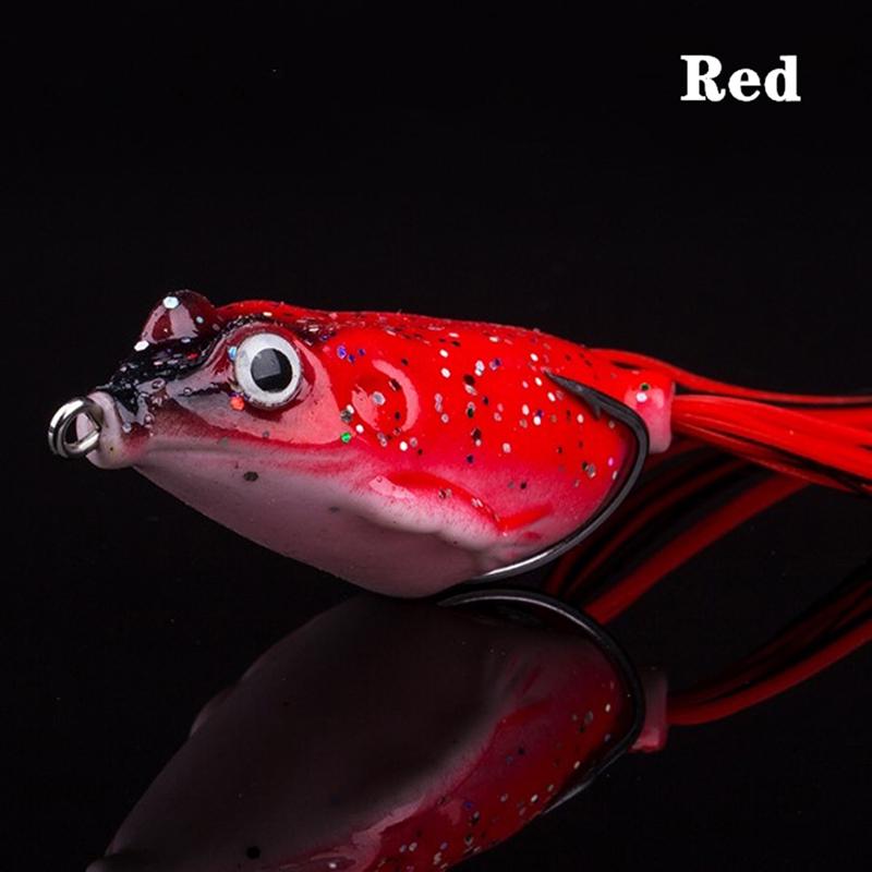 

Мягкая рыболовная приманка-лягушка, двойные крючки, искусственная приманка, инструмент-лягушка