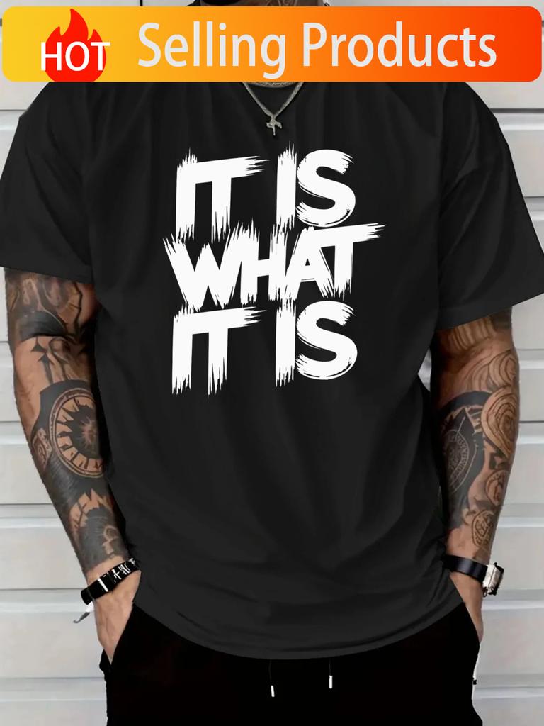 UnisexS Red Pattern TShirt Casual Short Sleeve Round Neck Eyecatching Print Allseason Comfort Machine Washable Easy Fit T