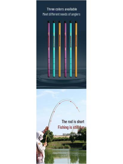 Çocuklar İçin Ultra İnce Mini Olta Kamışı - Küçük Balıklar ve Karidesler İçin Mükemmel