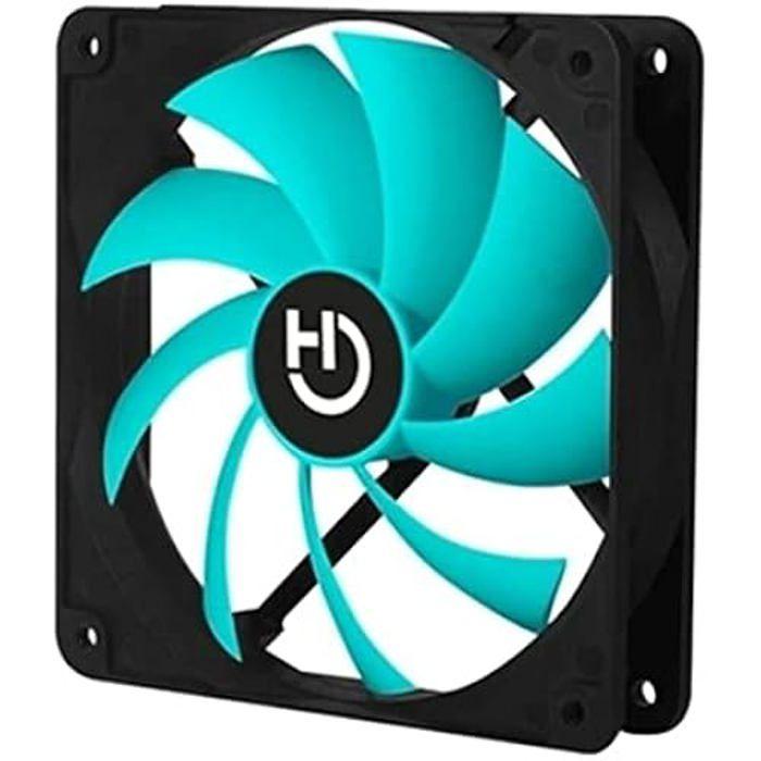 Ventilateur - Hiditec - HDT-12 - Noir - Boîtier - S0229352