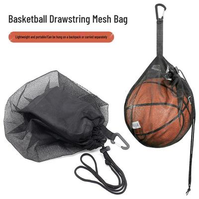 Cross-border Drawstring Mesh Bag for Basketball, Football, & Volleyball - Student & Children's Training Storage Bag