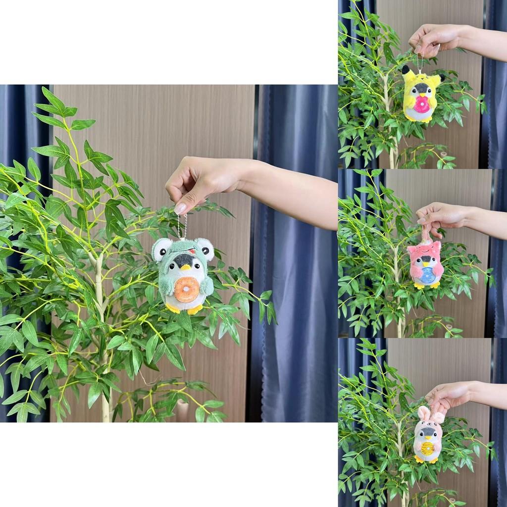 Adorable Plush Penguin Keychain Creative Cartoon Animal Accessory For Couples
