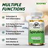 Organic Spirulina 700mg Capsules, Vegan Detoxifying Weight Loss, Immune-Boosting Superfood, 120 Capsules