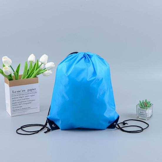 Drawstring Backpack Sports Gym Sackpack for Men Women Water Resistant String Bag for Camping Hiking Swimming
