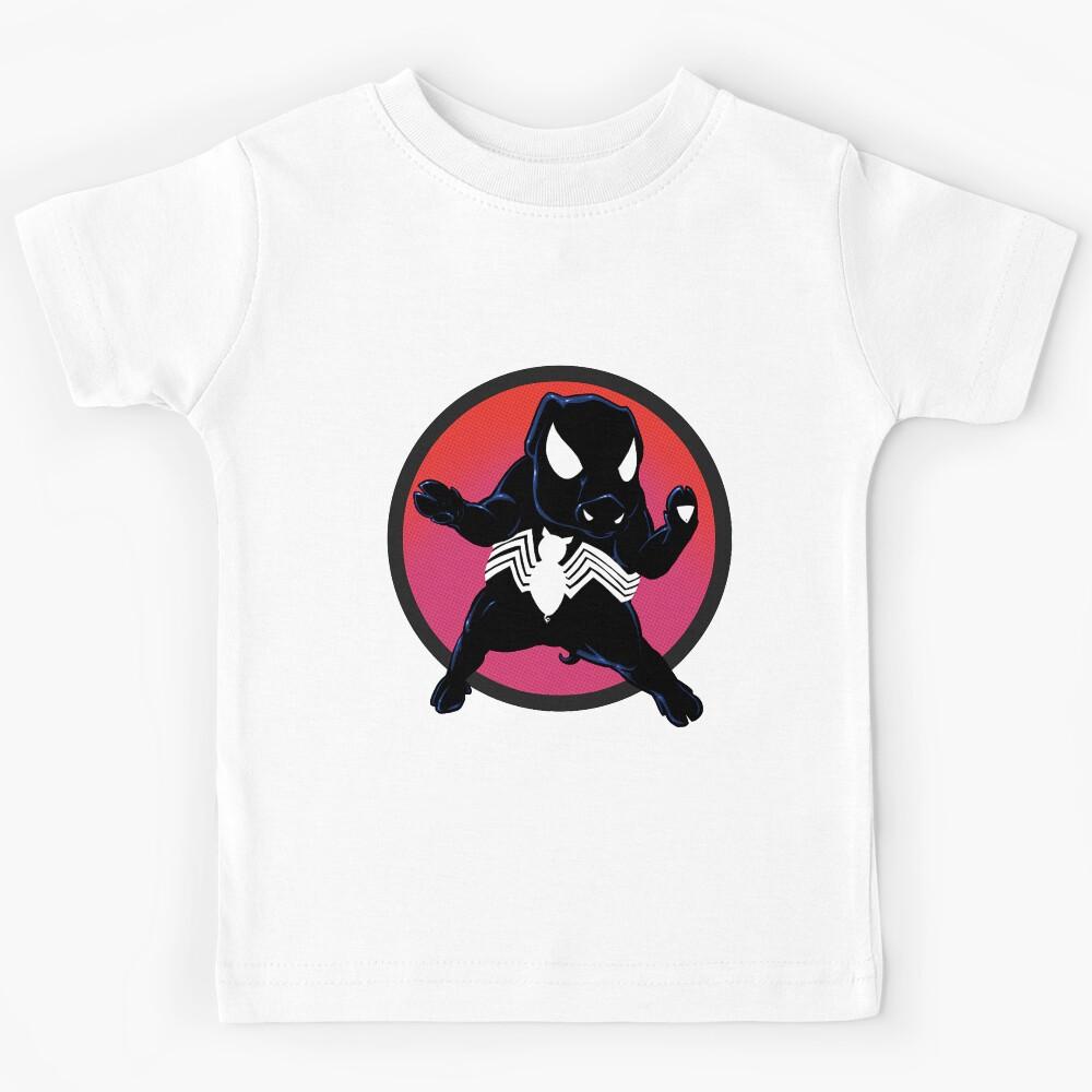 Black Costume Spider-Ham Kids T-Shirt 100