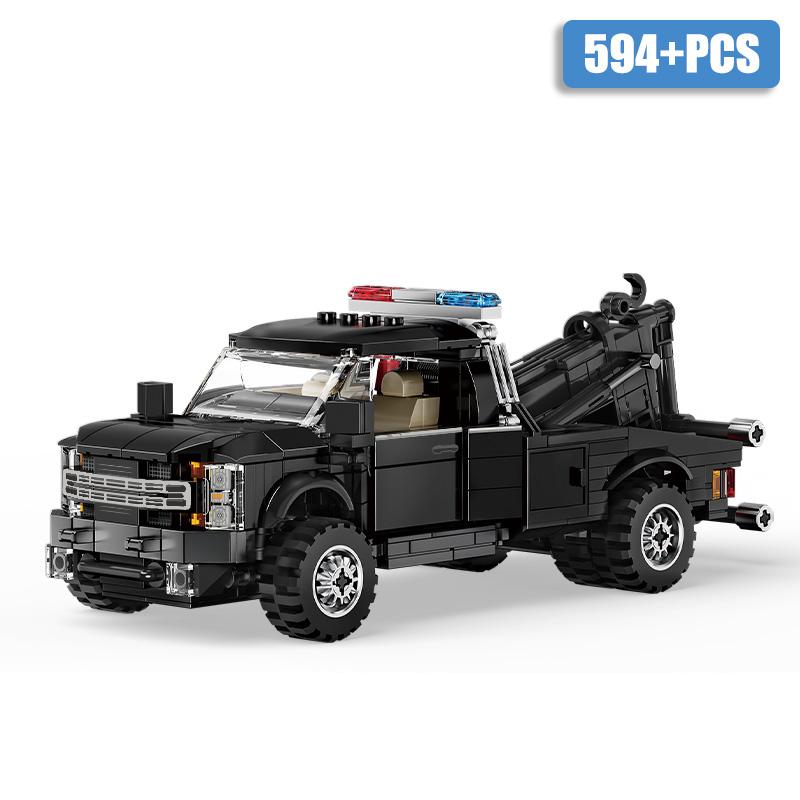 High-Quality Technical High-Quality F450 High-Quality Pickup High-Quality Car High-Quality Building High-Quality Blocks Construction pieces