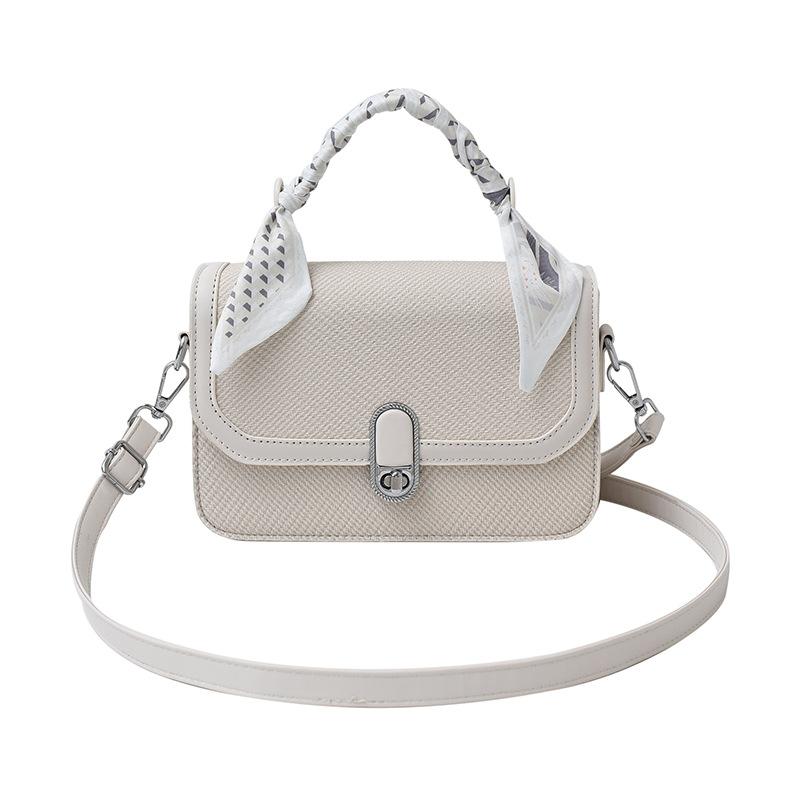 Fashionable casual hand-held small square bag 2025 new trend versatile shoulder bag high-end crossbody bag women's bag