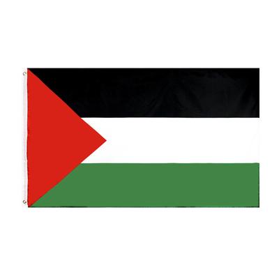 Velká polyesterová vlajka Palestine 150x90cm Gaza Palestinian Festival Dekor