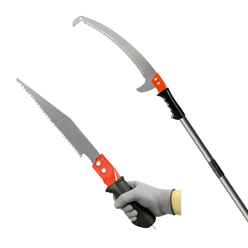 High-Reach Garden Pruner: Handheld Saw for Tree Branches and Bamboo