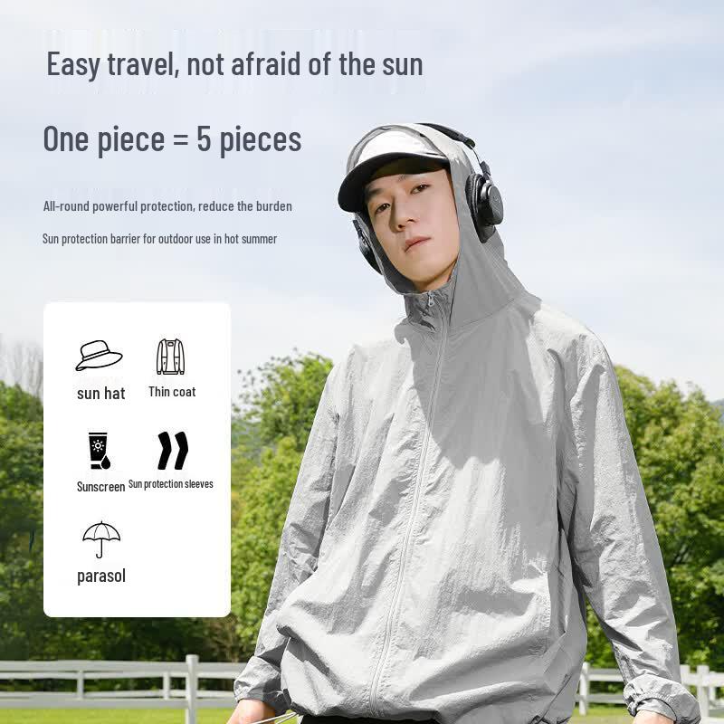 Mark Fairwhale Men's Lightweight Summer Sun Protection Jacket