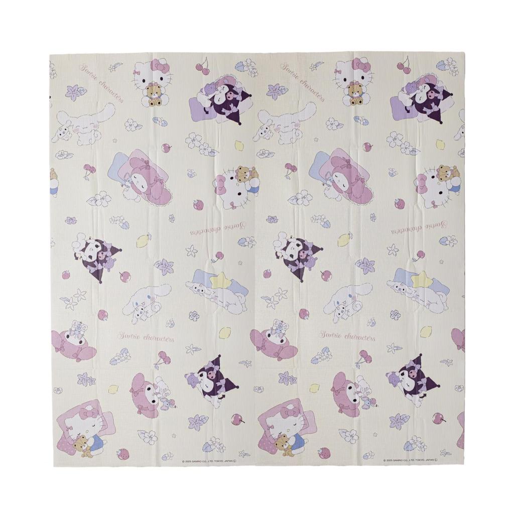 Asahi Koyo Sanrio Characters Cushion 2 Tatami Mat Size 180cm X for Outdoor Mat, (4-5 People), 180cm, Soft, Picnics, SK25-CM02