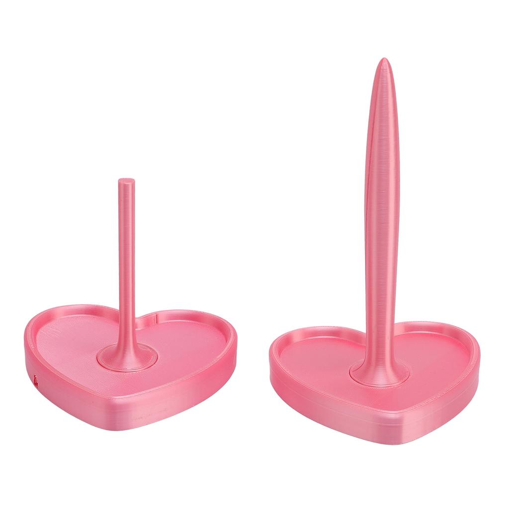 Supporto Porta Gomitoli per Lavorare a Maglia e all'Uncinetto Porta Gomitoli a Forma di Cuore Filatore Previene l'Aggrovigliamento Rosa