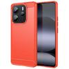 Phone Case for Xiaomi Redmi Note 14 4G (163.25x76.55x8.16mm) Protective Cover Carbon Fiber Texture Brushed