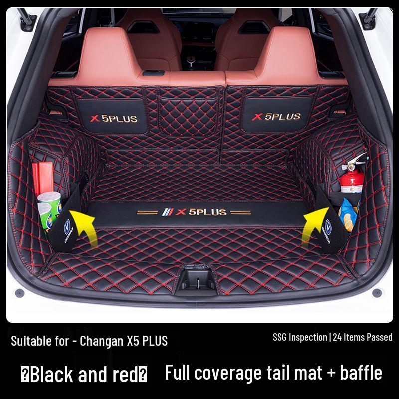 Compatible Trunk Mat for 26 Changan Second-Gen X5Plus Models - Custom Interior Tail Box Mat
