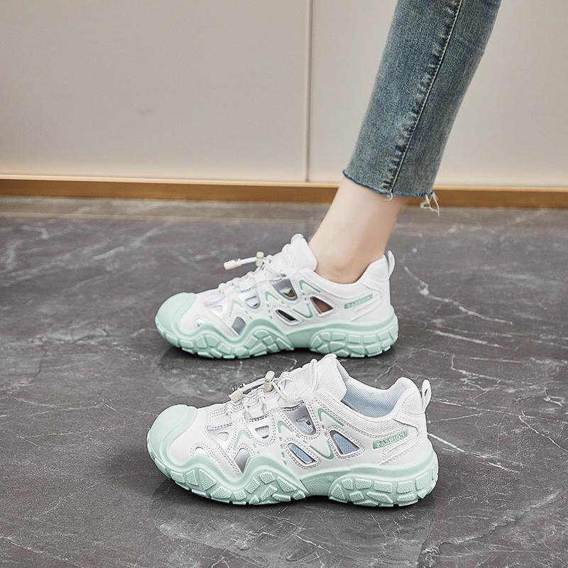 Outdoor Licht Lässige Sportschuhe Damen Rutschfest Wasserdicht Wanderschuhe Cross-Country Laufschuhe Weichsohlige Schuhe