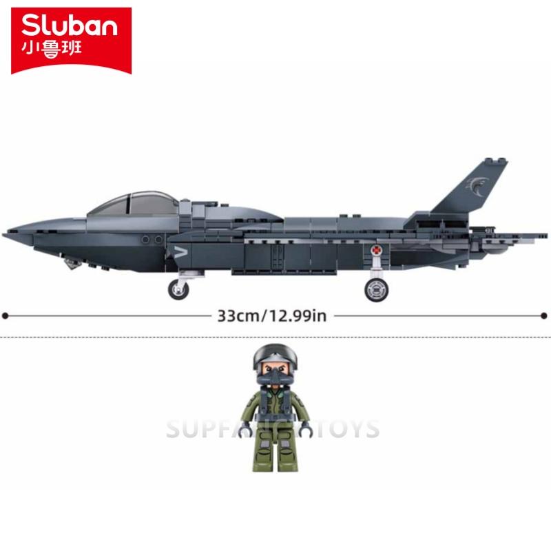 Hoher Standard Sluban Armee-Design Überlegene Klasse Tarnkappen-Design Jägerflugzeug Erstklassiger Jet Hoher Standard Und Hauptsächlich Überlegene Klasse Kampf