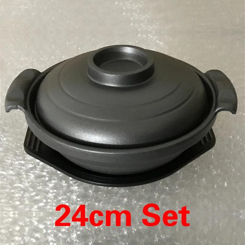 Aluminum Alloy Sand Braised Chicken In Pot Rice and Eggplant Pot Little Pan Rice Japanese and Korean Cuisine Stew Pots