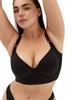 Large Size Smooth Seamless Push-up Bra with Underwire for Deep V and Anti-sagging