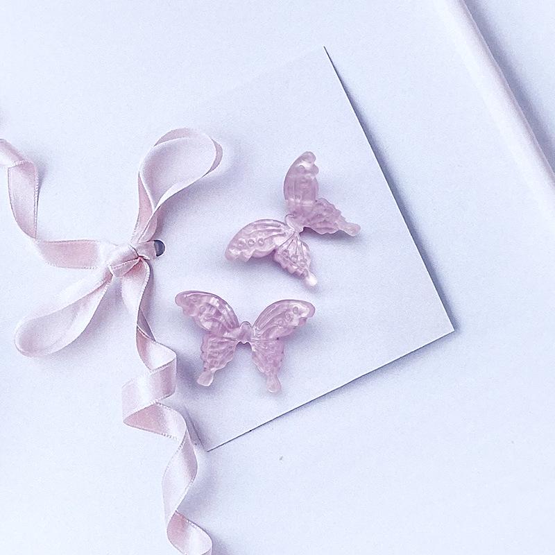 Colorful Fairy Butterfly DIY Resin Accessories for Shoe Buckle