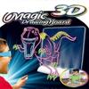 1 Set 3D Drawing Board Toys Creative Art Magic Board With Pen Educational Toy Gift