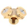 5PCS M14 X 1.5mm Female Thread Misting Spray Nozzle Brass Lawn Sprinkler Nozzle  Outdoor Cooling