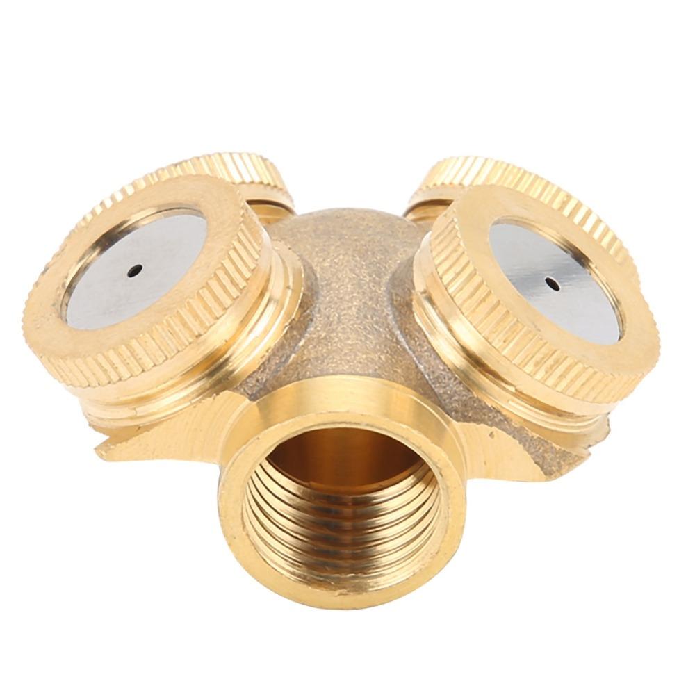 5PCS M14 X 1.5mm Female Thread Misting Spray Nozzle Brass Lawn Sprinkler Nozzle  Outdoor Cooling