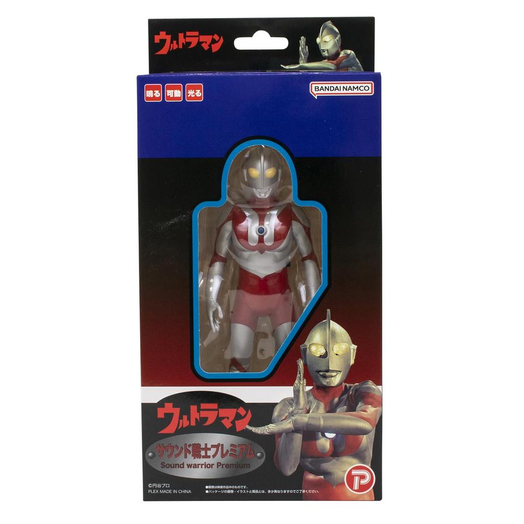 Plex Sound Warrior Premium Ultraman Toy Figure, Ages 15 and Up, 197237