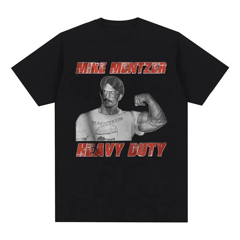 Camiseta Estampada Vintage Mike Mentzer Masculina Com Estamp S