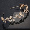 Simple Crystal Women's Hair Bands Fashion Alloy Mori Princess Headband Headdress Party Holiday Jewelry Hair Accessories Tiara