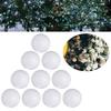 Crafts Mini Foam Balls White Polystyrene Christmas Balls Round Christmas Ornaments Xmas