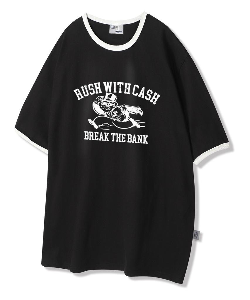 POLYGRAM Lush With Cash Ringer Short Sleeve T-Shirt - 3 Colors