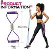 Yoga Resistance Bands Elastic Band Sports Exercise Puller 8-shaped Chest Expander for Body Building Home Gym Fitness Equipment
