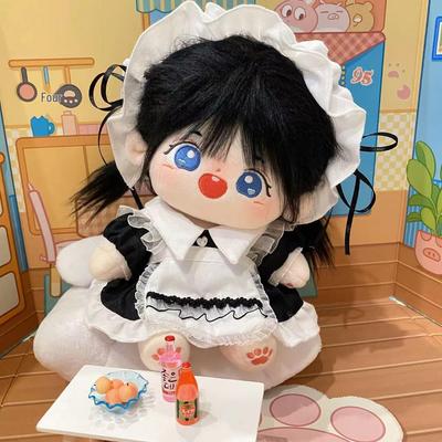 20cm Cotton Doll Maid Dress Skirt