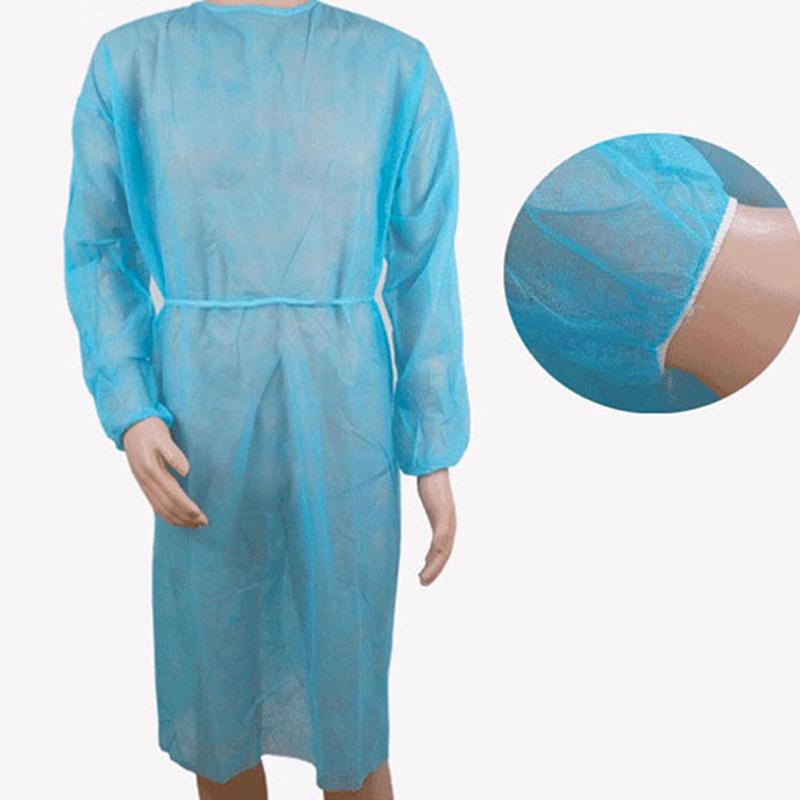 Disposable Medical Laboratory Isolation Cover Gown Surgical Clothes Uniform