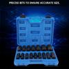 16Pcs 12" Inch Drive Air Hex Bit Socket Set Repair Tool Kit 10MM32MM