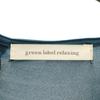 Green Label Relaxing Made In Japan French Sleeve Knee-length Dress Women Used