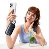 Powerbank 10000mAh 22.5W with display and detachable cable - black