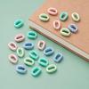 Macaron Color Acrylic DIY Buckle Chain Assembled Candy-Colored Plastic Accessories