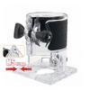 Router Base Transparent Cover, Woodworking Trimmer Clear Shield, Engraving Machine Protective Housing Power Tool Parts
